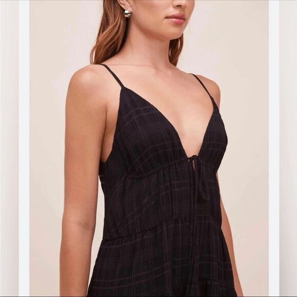 ASTR The Label Lizbeth Black Maxi Dress -  Size Small - Picture 2 of 15